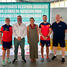 Castellón reúne a 765 nadadores en el Campeonato de España Absoluto por Clubes de Natación para Personas con Discapacidad
