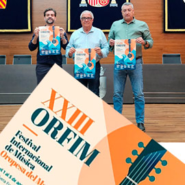 Oropesa del Mar presenta la XXIII edición de ORFIM