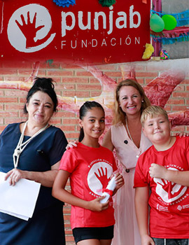 La Escuela de Verano de la Fundación Punjab clausura su edición con la participación de 100 niños y niñas