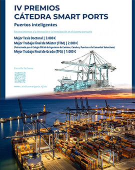 La Universitat Jaume I convoca los IV Premios Cátedra Smart Ports para impulsar el talento y la innovación en los puertos del futuro