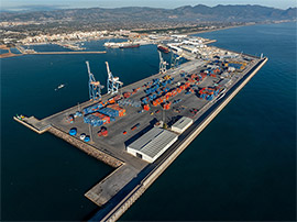 PortCastelló invertirá más de 307.000 euros en mejorar la seguridad operativa del muelle del Centenario