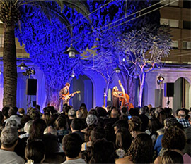 El Museu de Belles Arts de Castelló reúne a más de 1.700 espectadores en una nueva edición de ´Nits al Claustre´
