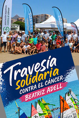 La Asociación Española Contra el Cáncer en Castellón y el Club de Vela de Benicàssim, unidos de nuevo en la II Travesía Solidaria Contra el Cáncer en homenaje a Beatriz Adell