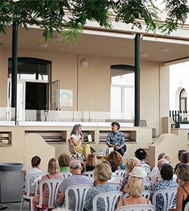 Juan Tallón, Marta Jiménez Serrano o Juan Evaristo Valls Boix, protagonistas de la programación de agosto de Entre Libros en Benicàssim