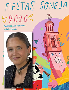 ´´Diversión y Tradición´´, de Sara Nogués, será la imagen de las Fiestas Patronales de Soneja 2026