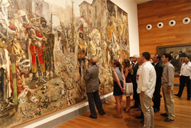 Presentación de“La Entrada triunfal en Valencia del Rey Don Jaime El Conquistador (1884) de Fernando Richart Montesinos