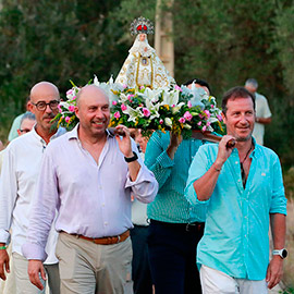 Castellón celebra la tradicional fiesta de la Mare de Déu del Lledó en Sant Francesc de la Font