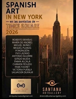 Artistas valencianos participan en el proyecto Spanish Art en Times Square de Nueva York
