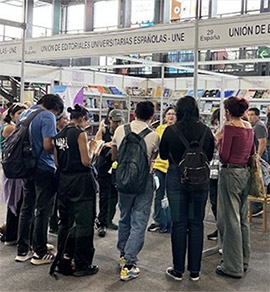 Publicacions de l´UJI participa en FILUNI 2026, la Feria Internacional del Libro de las Universitarias y los Universitarios