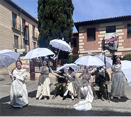 De Castellón a Ciudad de México: Visitants convierte la UNAM en un escenario para el teatro de calle