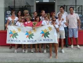 CAMPEONATO ESPAÑA  PÁDEL:  CAMPEONAS el equipo de veteranas del CLUB DE PÁDEL TORRE BELLVER