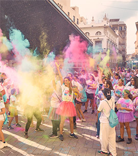 La VII Holi Colors solidaria ´Mánchate por la cura´ ya está en marcha