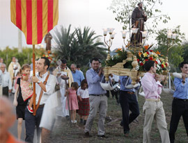 Día de Sant Francesc de la Font y su XXXV aniversario de su reconstrucción