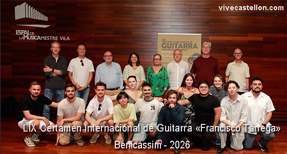 Fase de preselección del Certamen Internacional de Guitarra ´´Francisco Tárrega´´ de Benicàssim