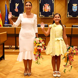 Burriana ya tiene Reinas Falleras para 2027: Alba Vilarroig e Inés Panís