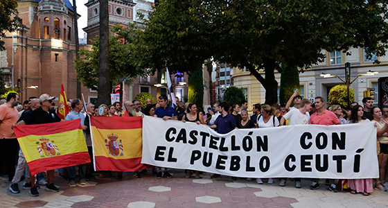 Castellón muestra su apoyo y respaldo a Ceuta ante la crisis migratoria