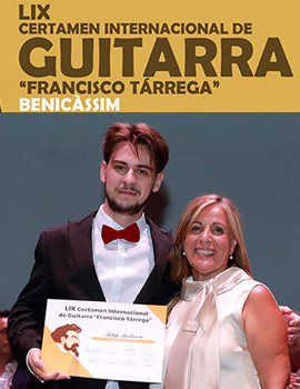 El croata Filip Miskovic logra el primer premio del Certamen Internacional de Guitarra Francisco Tárrega 2026