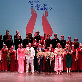 Acto de entrega de los Premis Ciutat de Castelló 2026