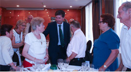 Alfonso Bataller con las Asociaciones de Mayores
