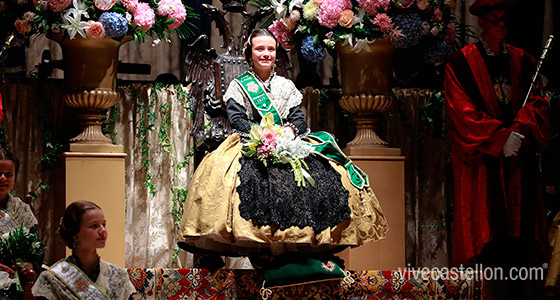 Nayra Luque Beltrán es proclamada Reina Infantil de las Fiestas de Castellón 2027
