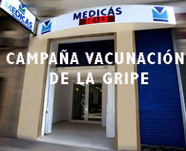 Medicás recuerda el inicio de la campaña de vacunación contra la gripe.