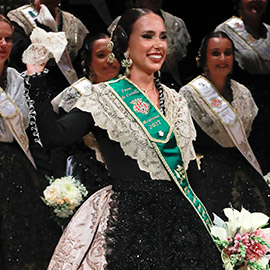 María Collados Marzá es proclamada Reina de las Fiestas de Castellón 2027