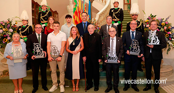 Castellón homenajea a quienes han contribuido a sus 775 años de historia