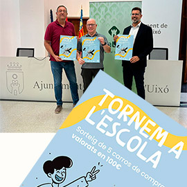 Jo compre a la Vall sortea cinco carros de la compra en su nueva campaña comercial por la vuelta al cole