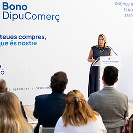 La Diputación de Castellón incentiva el consumo local y generará 4 millones de euros en la economía de la provincia a través del Bono DipuComerç