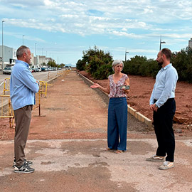 La Vall d´Uixó habilita 300 metros de nuevo aparcamiento en el Polígono La Mezquita