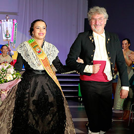 Natalia Bellés, madrina de la Gaiata 3 Porta del Sol