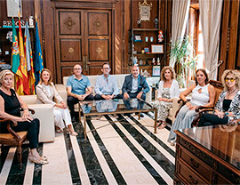 Carrasco respalda la labor de la Fundación Alzheimer Salomé Moliner en el Día Mundial de la enfermedad