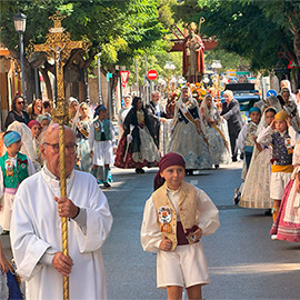 Benicàssim celebra el día de su patrón Santo Tomás de Villanueva