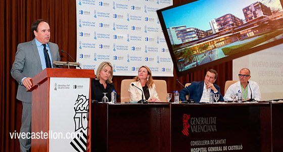 Presentación del proyecto del nuevo Hospital General Universitario de Castellón
