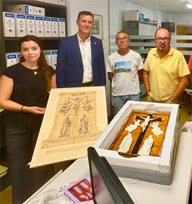 La Diputación de Castellón pone en valor el legado artístico de Agustí Ballester Besalduch con la restauración de tres de sus obras