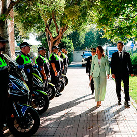 Acto institucional del Día de la Policía Local en honor a su patrón, San Miguel Arcángel