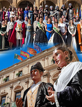 Castellón celebra el 9 d´Octubre con el Desfile de las Tres Culturas, música y danzas tradicionales