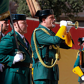 Festividad de la Virgen del Pilar, patrona de la Guardia Civil