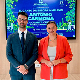 Castellón presenta una nueva edición del Festival Origen con el artista Antonio Carmona como principal reclamo