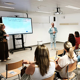 L´Ajuntament connecta l’alumnat dels tallers d´ocupació amb empreses del sector sociosanitari per afavorir la seua inserció laboral