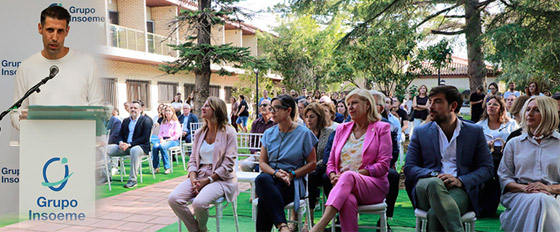 Acto de inauguración de un centro de INSOEME especializado en la atención a personas con problemas graves de salud mental