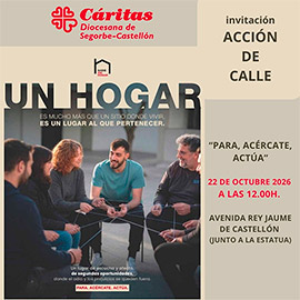 Cáritas Diocesana constata el aumento de las situaciones de exclusión residencial severa