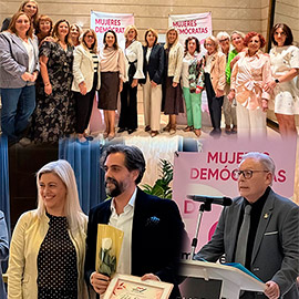 Mujeres por la Igualdad homenajea a Pepe Mora y al barítono Pepe Queralt