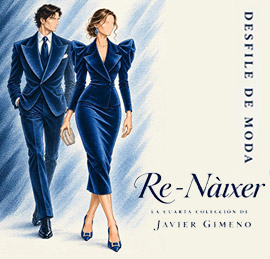 René-Nàixer, desfile de moda de Javier Gimeno hoy en Castellón