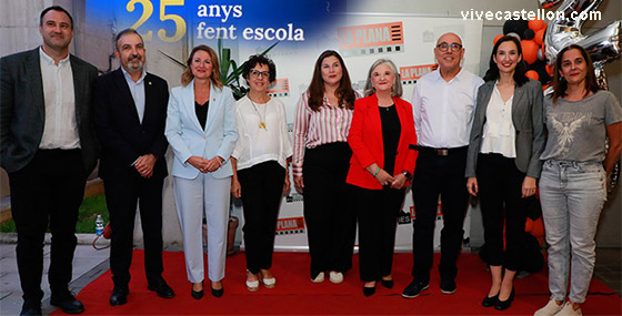 La alcaldesa de Castellón participa en la celebración del 25 aniversario del IES La Plana