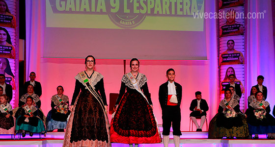 La Gaiata 9, L´Espartera. presenta a sus máximos representantes