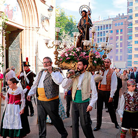 Castellón celebra las fiestas de Sant Roc del Raval