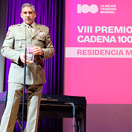 La Residencia Militar La Plana galardonada en los Premios Solidarios de Cadena 100 Castellón