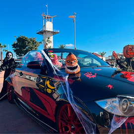 El Grao acogerá una exposición de cerca de 100 vehículos ambientados con temática de Halloween