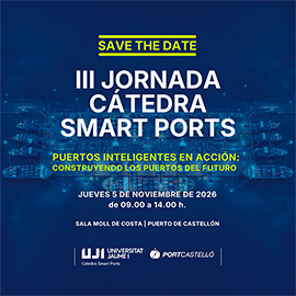 La III Jornada Cátedra Smart Ports reunirá a más de 130 profesionales inscritos